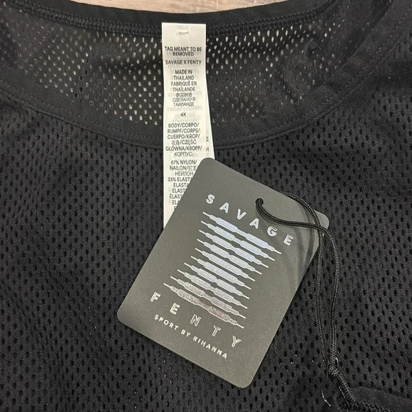 Savage X Fenty Pin Up Low Impact Sports Bra 4X - Picture 2 of 5